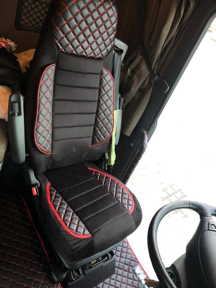 Калъфи за седалки за SCANIA R/G, 2005-2012, черни