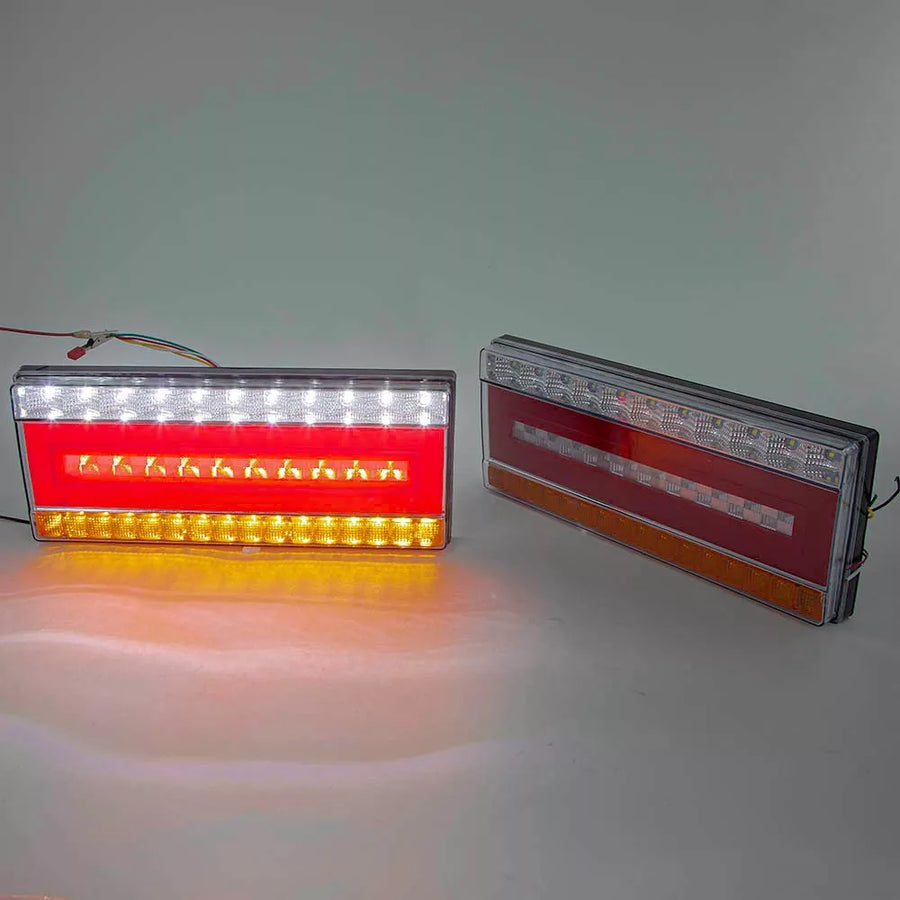 LED стоп LUX диоди, с динамичен мигач, 24V