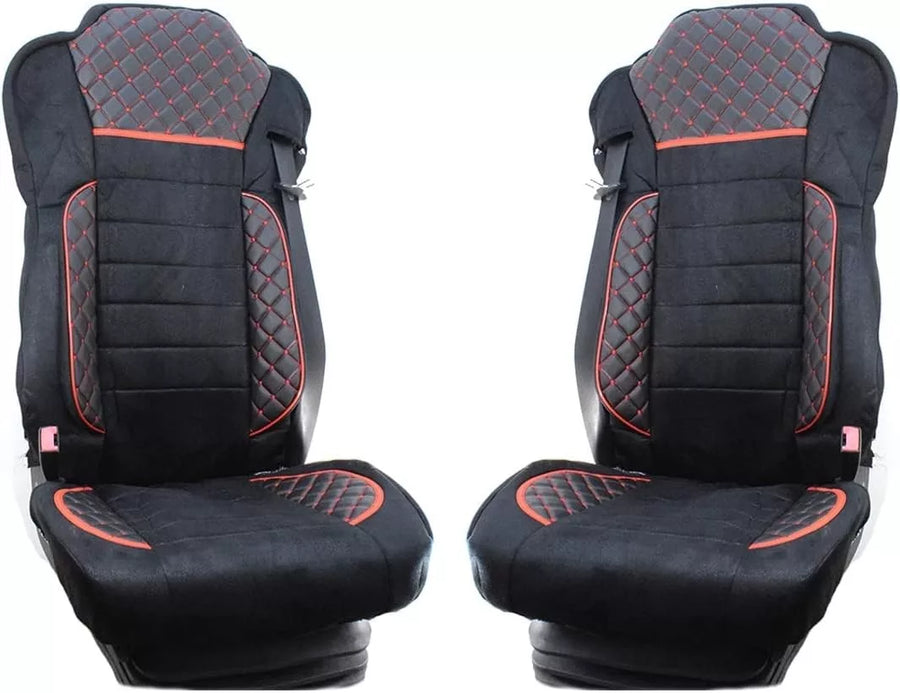 Калъфи за седалки DELUX за Volvo FH4, 2014+, ЧЕРНИ