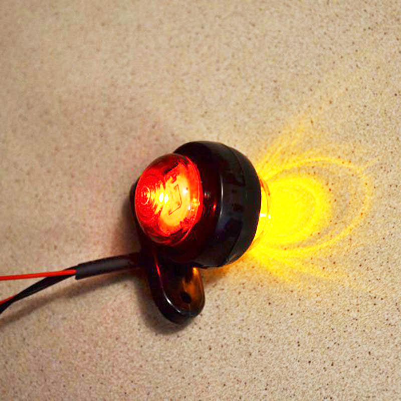 LED рогче червено/жълто - 24V
