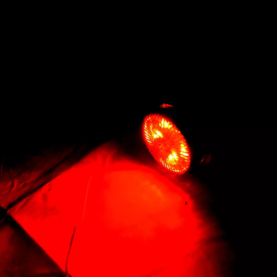 LED габарит тип рогче 12V с 8 диода, червено/жълто
