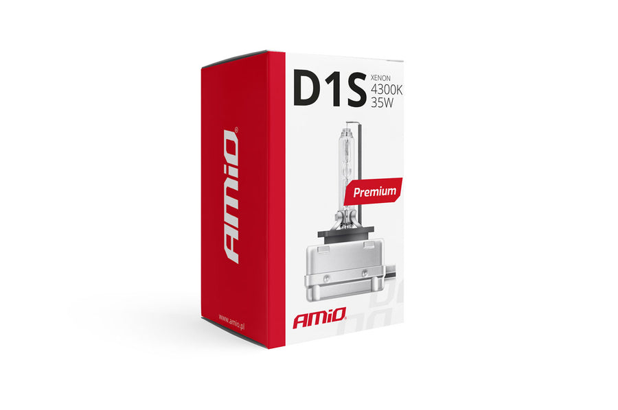 Ксенонова крушка HID D1S 35W 4300K 12V Amio Premium