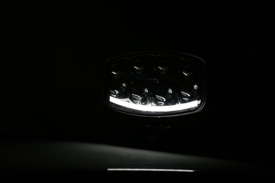 LED халоген - прожектор спот и дневна долна дъга, тип Hella. 80W