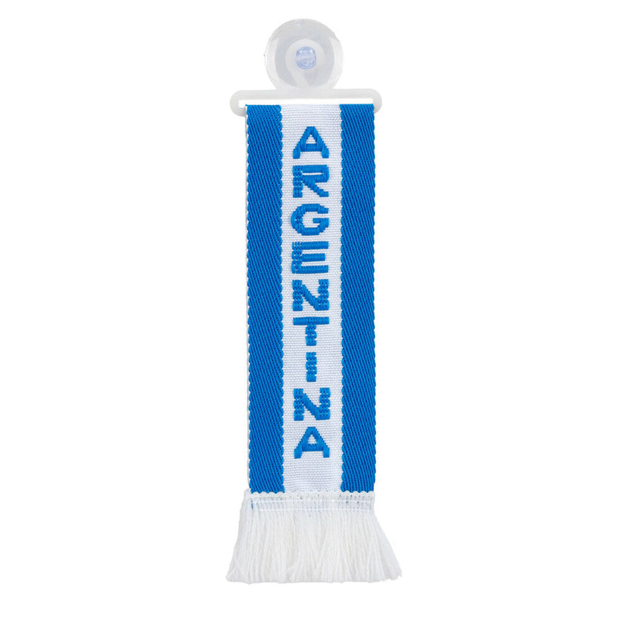 Знаме 5х22 см. за ARGENTINA, с вендуза за захващане