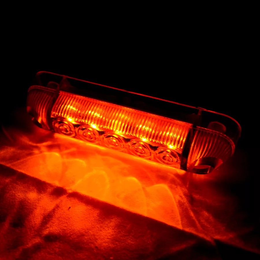LED габарит, жълт овал - 24V