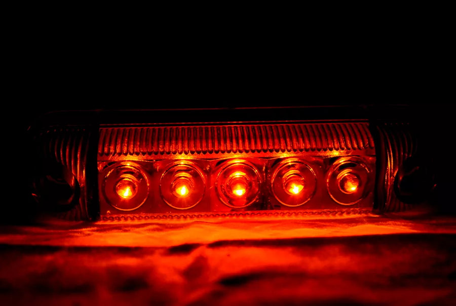 LED габарит, жълт овал - 24V
