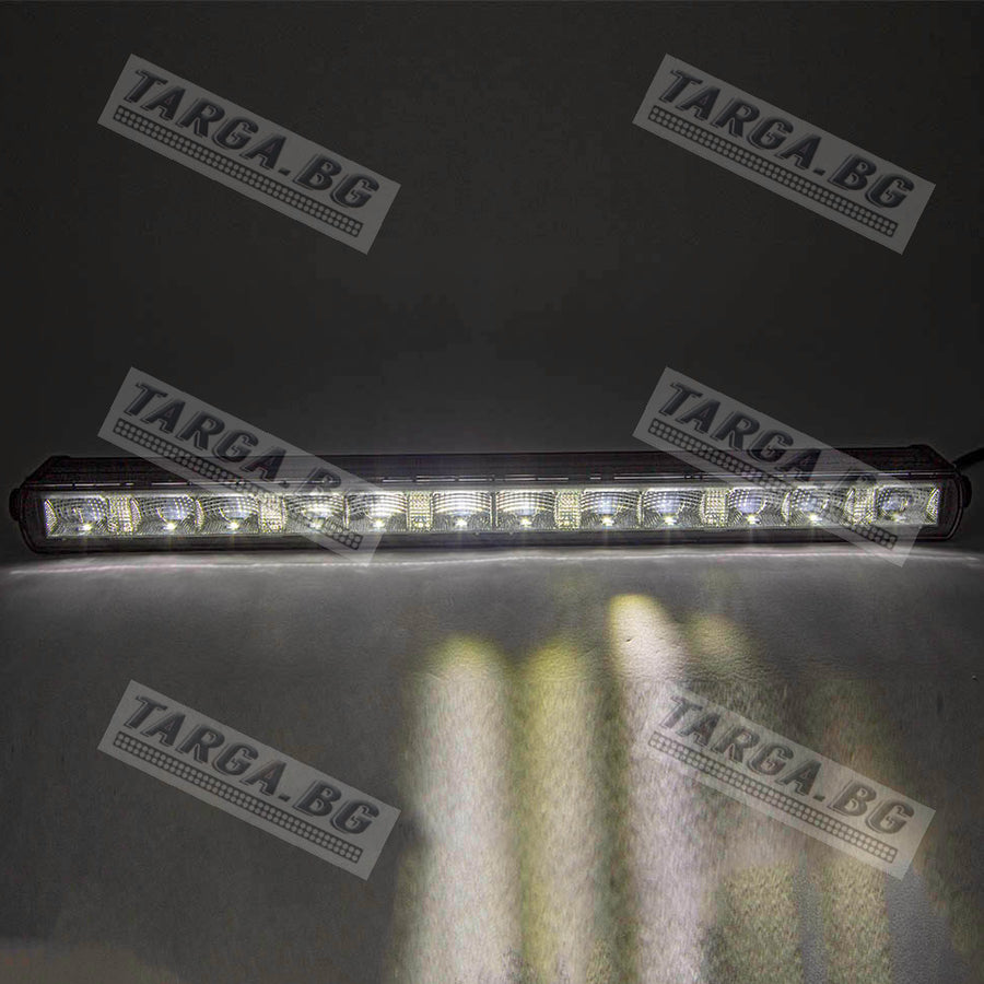 LED бар 60W – 12x5W диода, мощен и компактен светлинен панел