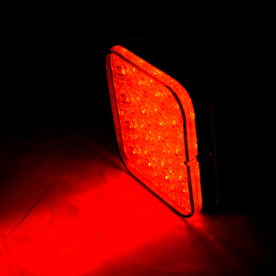 LED лампа за мъгла - ЧЕРВЕНА, е-маркиран