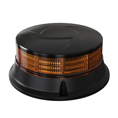 19W LED Диодна Въртяща се Сигнална Аварийна Лампа Маяк Буркан за Пътна Помощ Платформа 12V - 24V