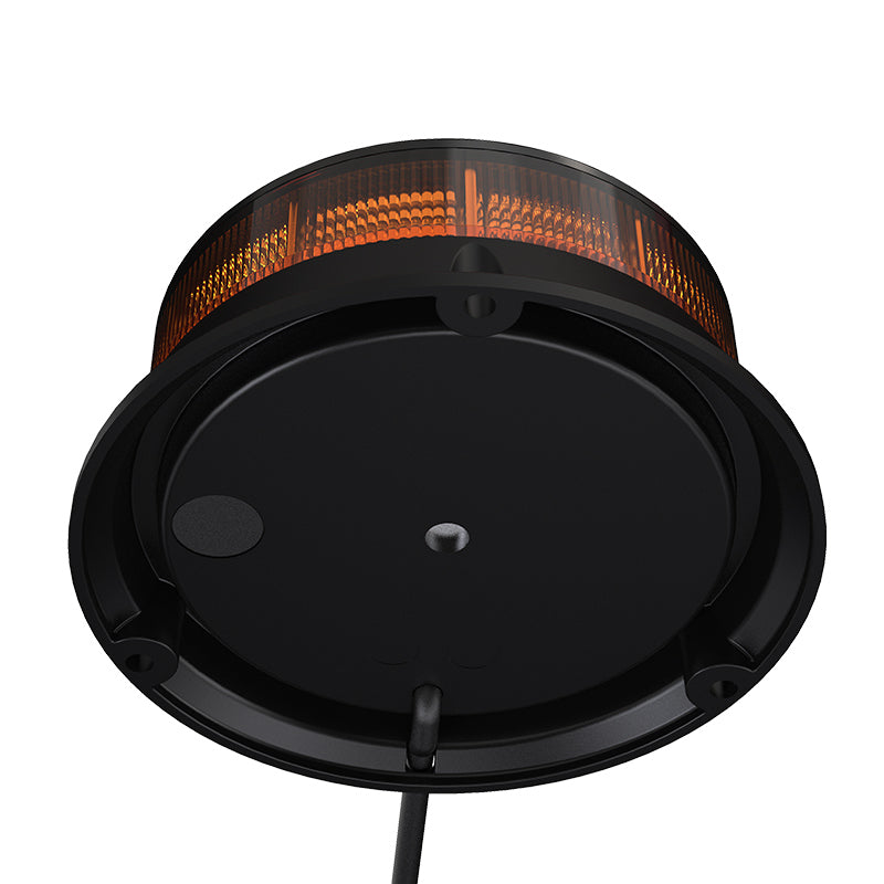 19W LED Диодна Въртяща се Сигнална Аварийна Лампа Маяк Буркан за Пътна Помощ Платформа 12V - 24V