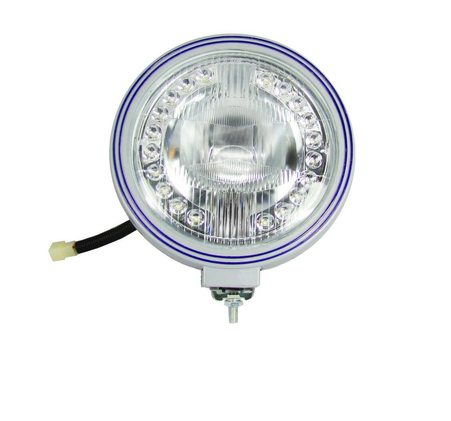 23см 12V Универсален Халоген С Функция Ангелски Очи 20 LED Диода, Фар за Мъгла, Spot Насочена Светлина