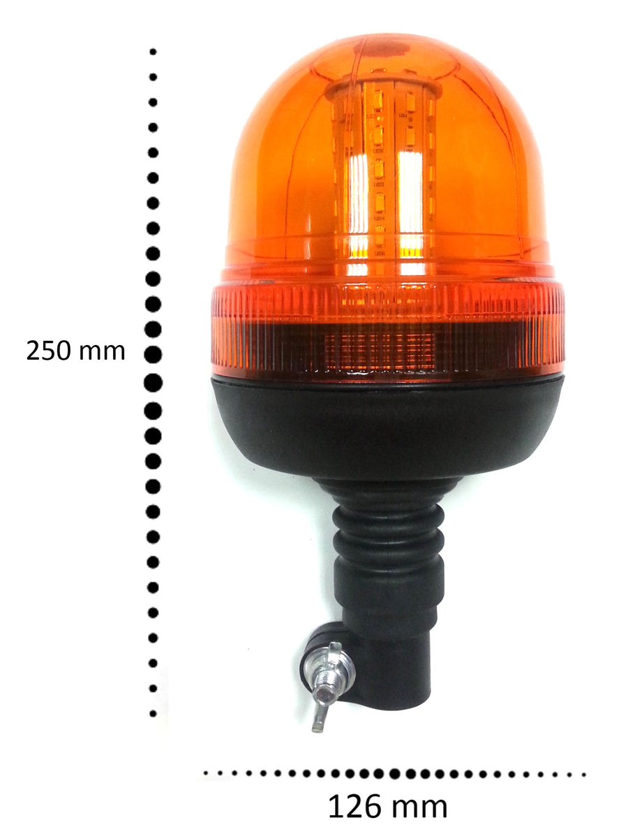 LED Аварийна/сигнална лампа Маяк буркан 12/24V MAR708