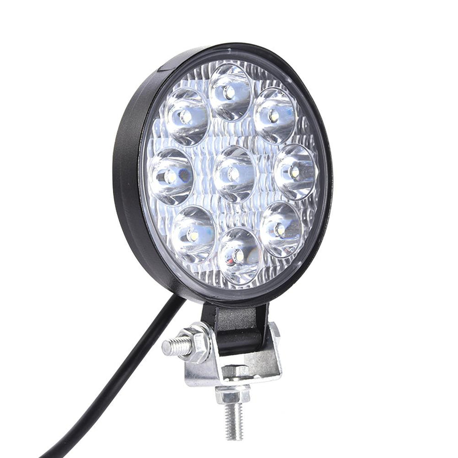 Комплект от 2бр. Мини Лед LED Диоден Фар Халоген Дневни Светлини 12V - 24V за автомобил офроуд бус ван камион