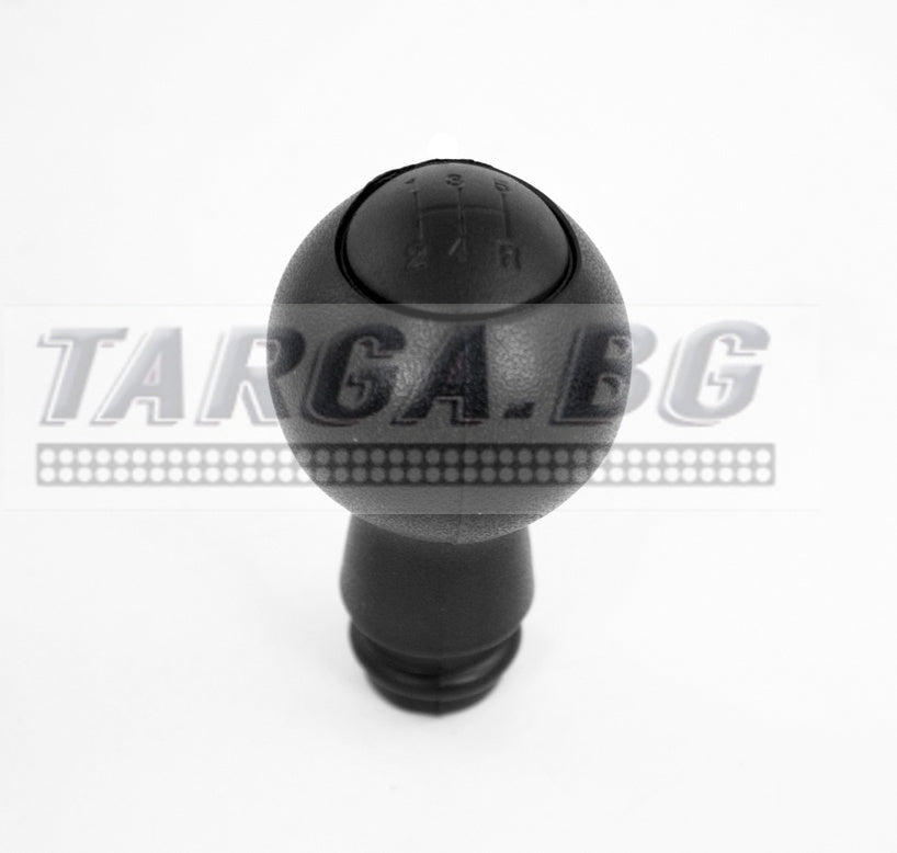 Топка за скоростен лост за Fiat Doblo MK1 2000-2009, 5 скорости + R, черна