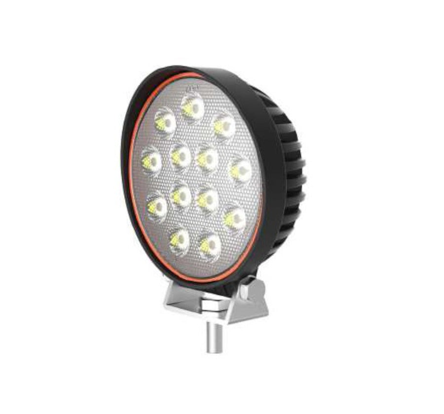 12См 39W Супер Мощен Кръгъл PRO Led Диоден Халоген Лед Лампа Прожектор 12V 24V