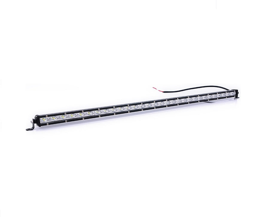 97см 108W Едноредов Мощен Диоден LED Лед Бар Ултра Тънък Халоген Лампа Прожектор 12V 24V за Автомобил АТВ Джип 4х4 Offroad Камион и др.