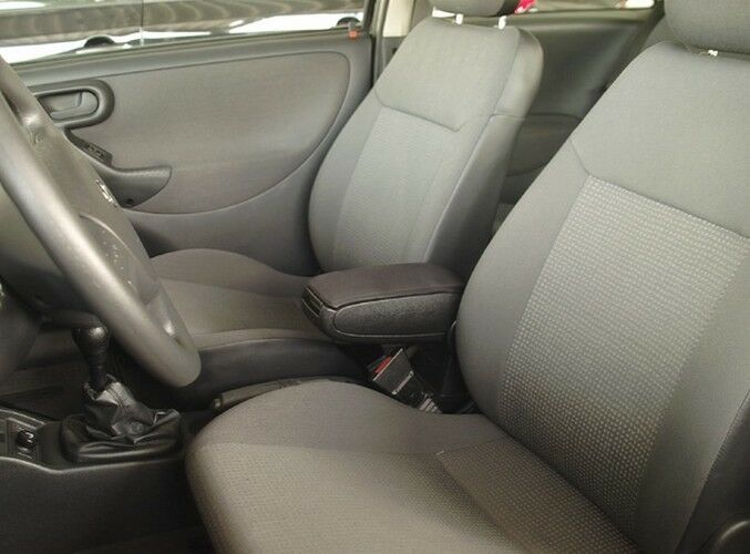 Подлакътник, Барче за автомобил Opel Corsa C 2000-2006, Combo, Tigra 2004-2009 с черно текстилно покритие