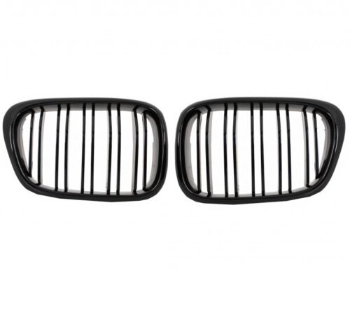 Двойни Бъбреци Решетки За BMW E39 1995 - 2003г. Черен Гланц Лак