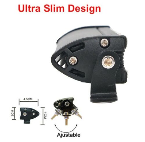 54 см LED Лед Диоден Бар , 9000 lm 180W, Ултра Тънък 12-24V Комбинирана Combo - Flood и Spot Светлина