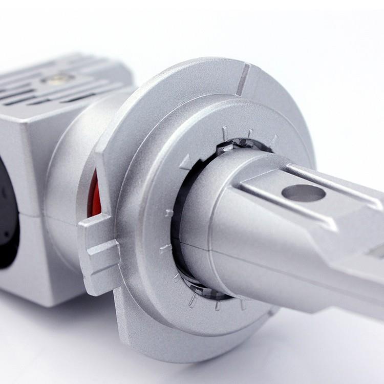 Комплект Умалени Мини LED Диодни Крушки М3 H7 12V 24V 50W 5000lm