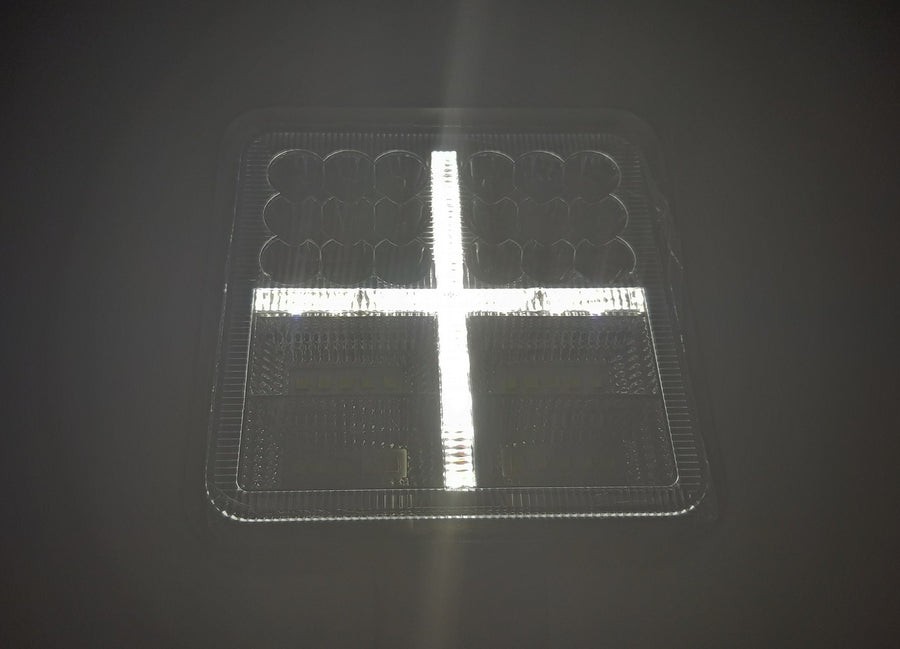 LED прожектор мощна работна лампа, с три режима на работа - 12/24V