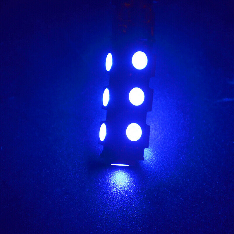 LED Лед Диодни Крушка За Габарит, Т10 W5W, 13 SMD, 12V, 5 Цвята Светлина, Canbus - Error free , Без грешки