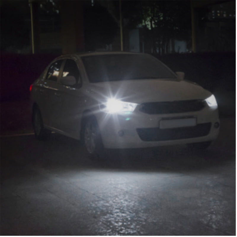 LED Лед Диодни Крушки За Габарит, Силикон, COB, Т10 W5W, 300lm, 12V, Бели KRU137
