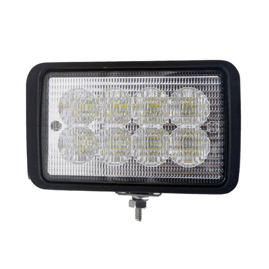ЛЕД Диоден Халоген LED Фар - 3200lm 15,2cm 40W PRO - Трактор, Комбайн - Case , John Deere , Ford-New Holland , Komatsu