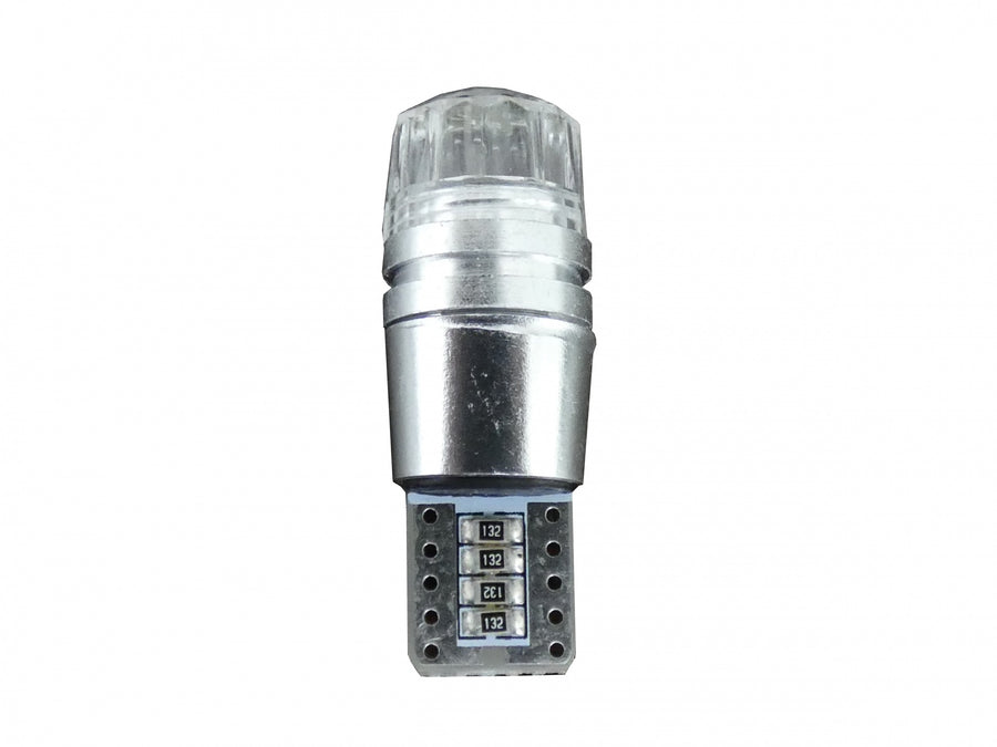 LED Лед Диоднa Крушкa За Габарит, Т10 W5W, COB 8-Core, 12V , Canbus - Error free , Без грешки, Бяла и Синя Светлина