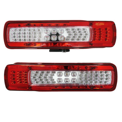 Комплект LED Лед Стопове Диодни със Светлина За Номер Зумер Заден Ход 24V За Волво Volvo FH4 2013+