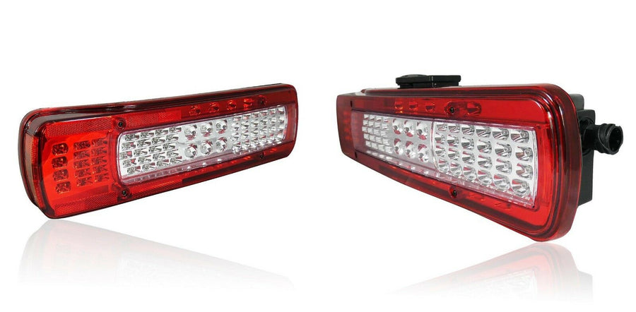 Комплект LED Лед Стопове Диодни със Светлина За Номер Зумер Заден Ход 24V За Волво Volvo FH4 2013+