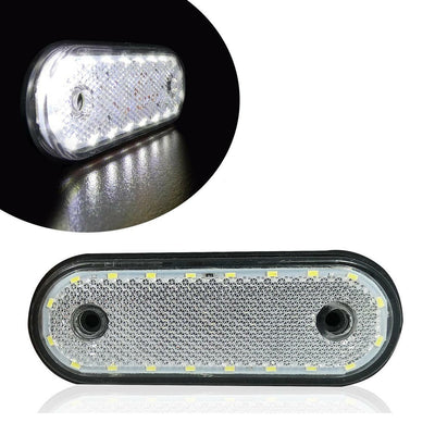 Бял LED Габарит, 20 Диода - 24V