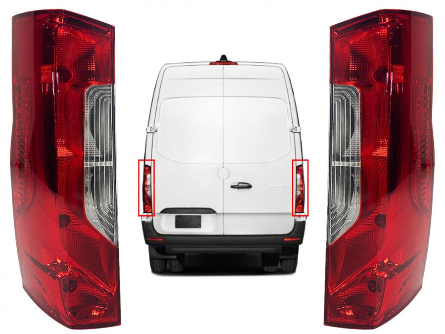 Комплект Ляв Десен Стопове Стоп За Мерцедес Mercedes Спринтер Sprinter W907 W910 2018+