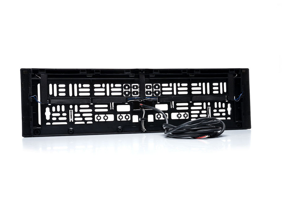 Рамка за номер с LED осветлениe, 12/24V, 2 функции, DRL дневна светлина