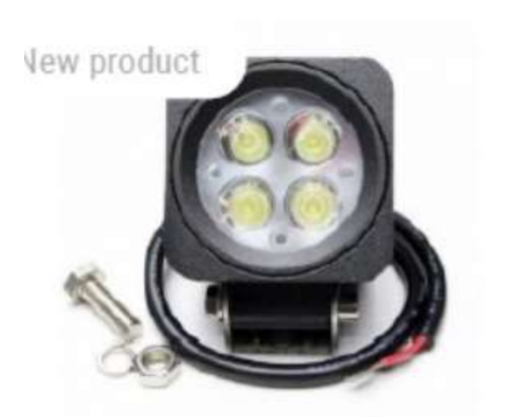 LED халоген, прожектор, с квадратна форма, 12W