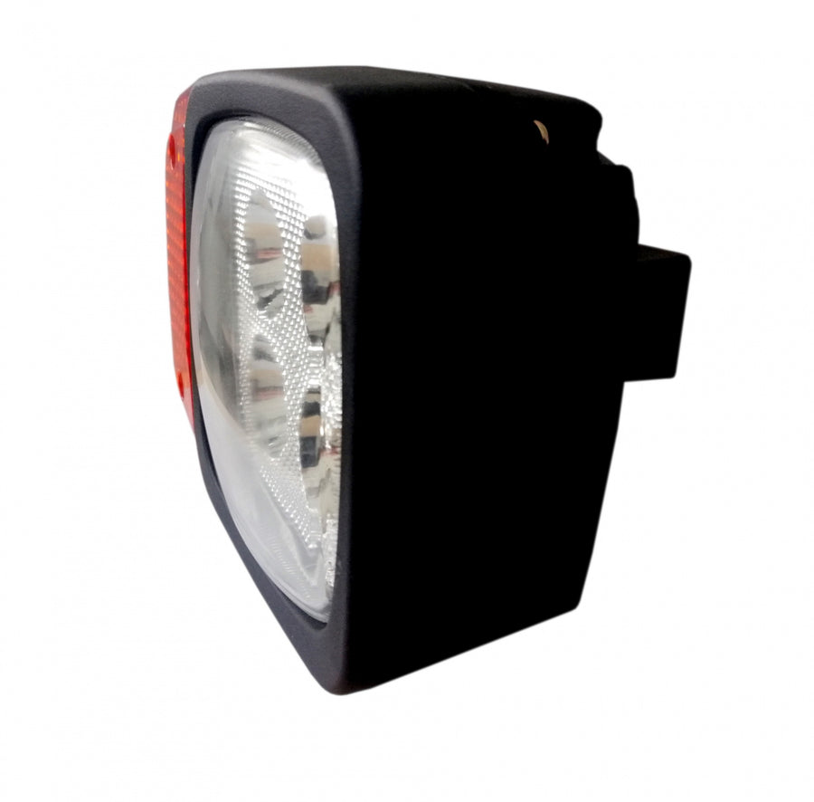 Комплект LED Фарове с Мигач, Подходящ за Трактор, Комбайн, Багер, Снегорин и др - 4 диода (12W, 1000 lm за всяка светлина)