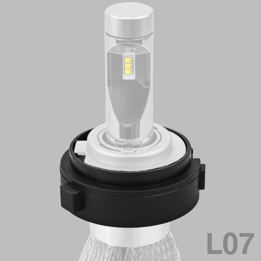 Комплект от 2 броя Адаптери за LED крушки H7 за Фолксваген Volkswagen VW Голф 6 Golf 6 VI, Пасат Passat