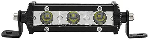 11 См Мощен LED бар с насочена Spot светлина 9W 3 LED 12V 24V За Мотор, АТВ, Джип, 4х4, Offroad, Камион