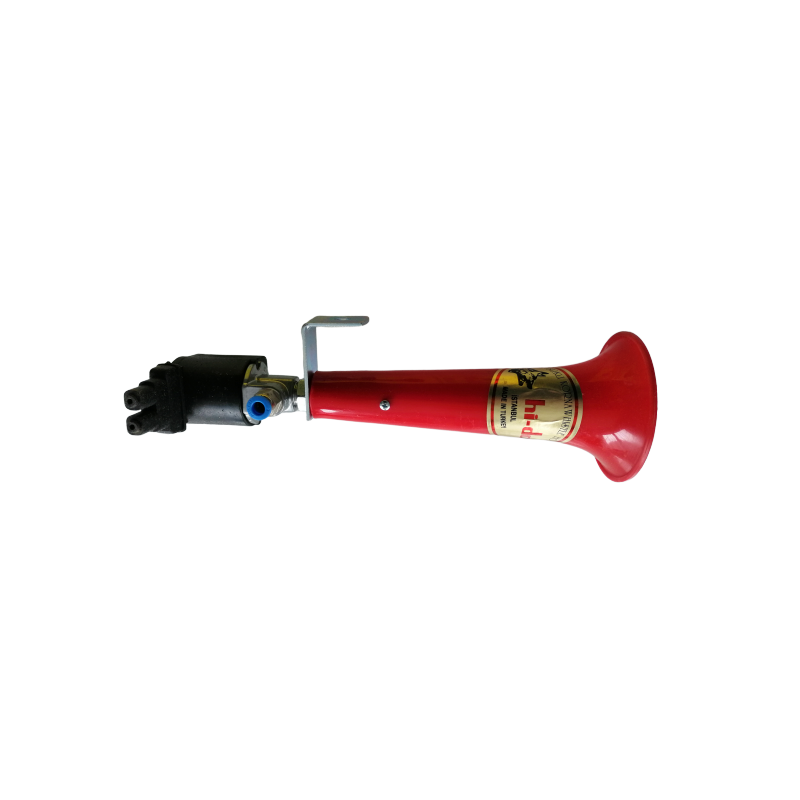 Тромба клаксон единична кръгла Turkish Wolf Whistle Турски Вълк 120dB 24V за камион бус автобус тир тежкотоварни машини и др.