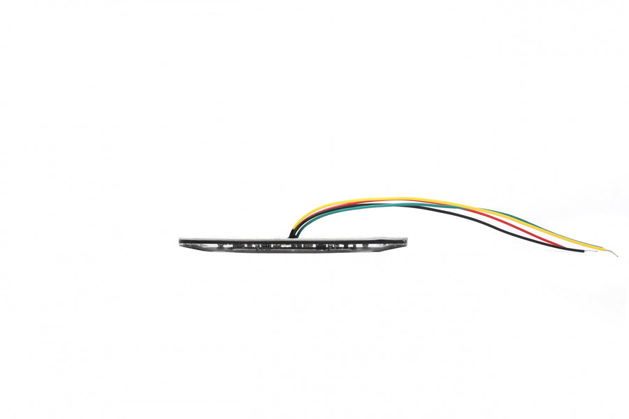 6 LED Жълта Аварийна Лампа Блиц Светлина Мигаща За Пътна Помощ Платформа и др. 10W с 8 режима 8х3 cm. 12-24V