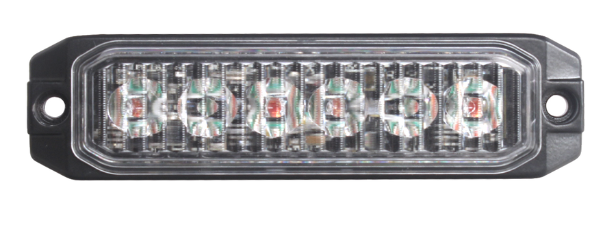 6 LED Блиц Светлина Мигаща Аварийна Лампа За Пътна Помощ Жълта 12V - 24V