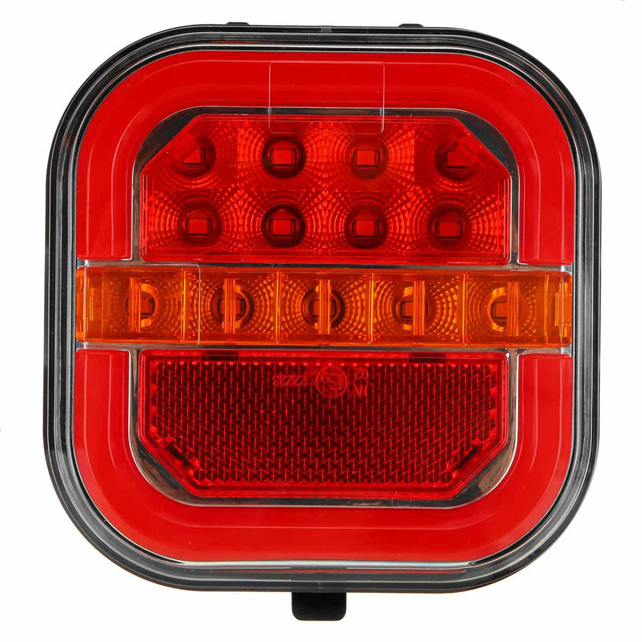 Комплект Безжични Диодни Лед Led Стопове Wireless С Магнит Неон Neon Ефект 12V-24V за Ремарке Каравана Платформа и др.