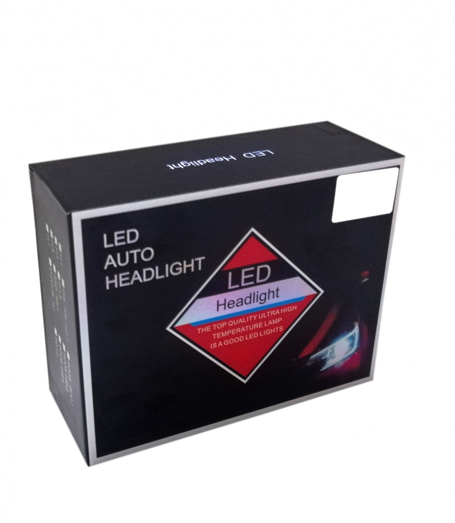 Комплект от 2 броя LED ЛЕД диодни крушки за фарове H1 36w 7600lm 12/24V