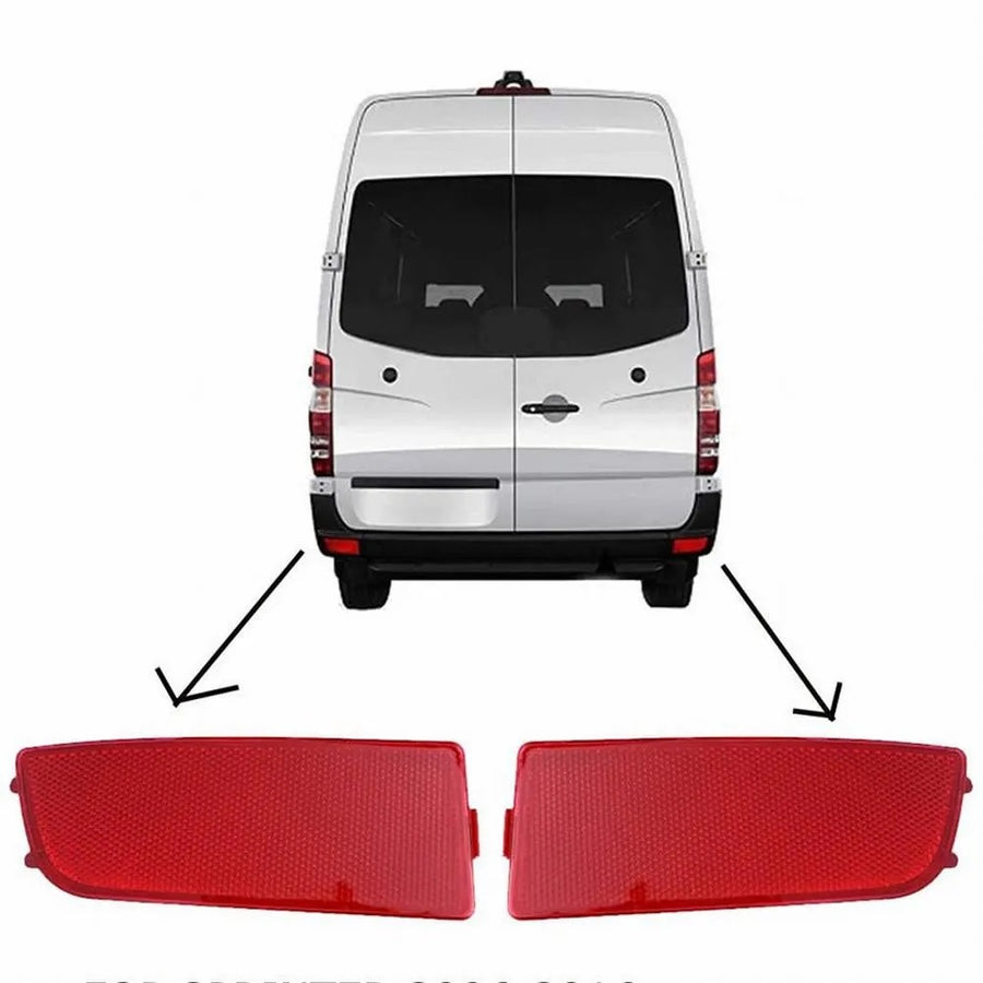 Комплект ляв и десен рефлектор светоотразител за Mercedes Sprinter W906, VW Crafter 2006-2016