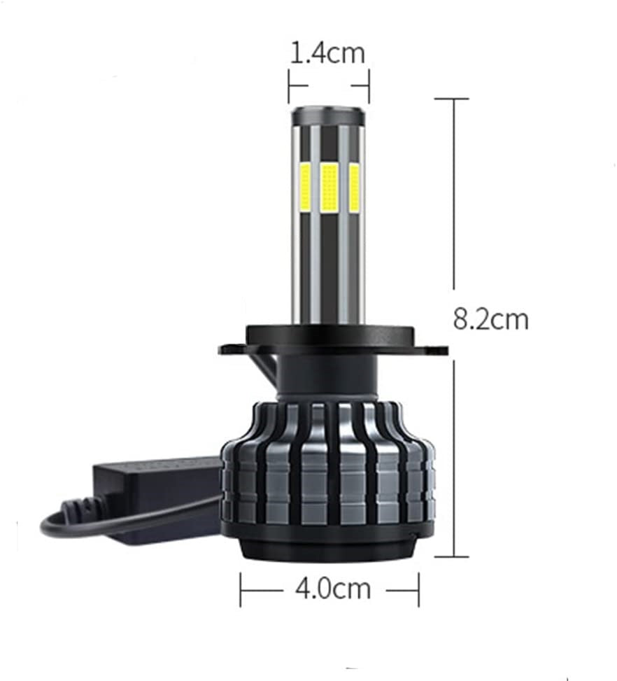 Комплект 360° градуса COB LED диодни крушки H11 H8 H9 12V 80W 16000lm за фарове Canbus без грешки