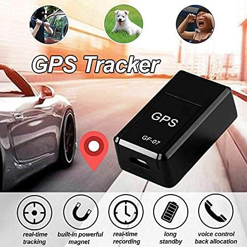 Мини черен GPS тракер за проследяване и подслушване в реално време със СИМ карта и слот за Mini TF card