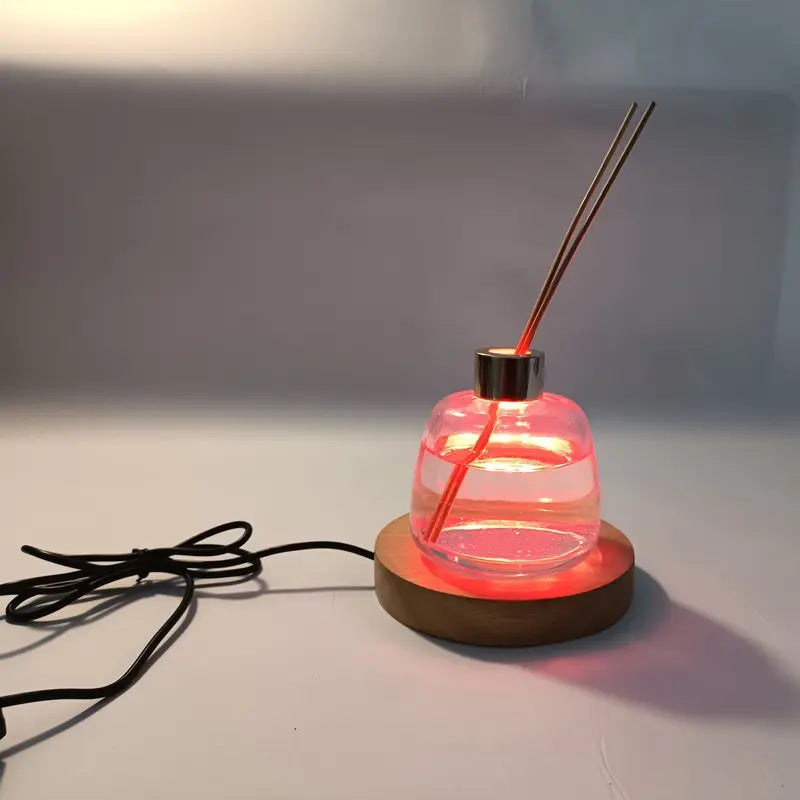 ЛЕД LED Светодиодно осветление за ароматизатор POPPY със RGB 7 различни цвята 12V - 24V с USB