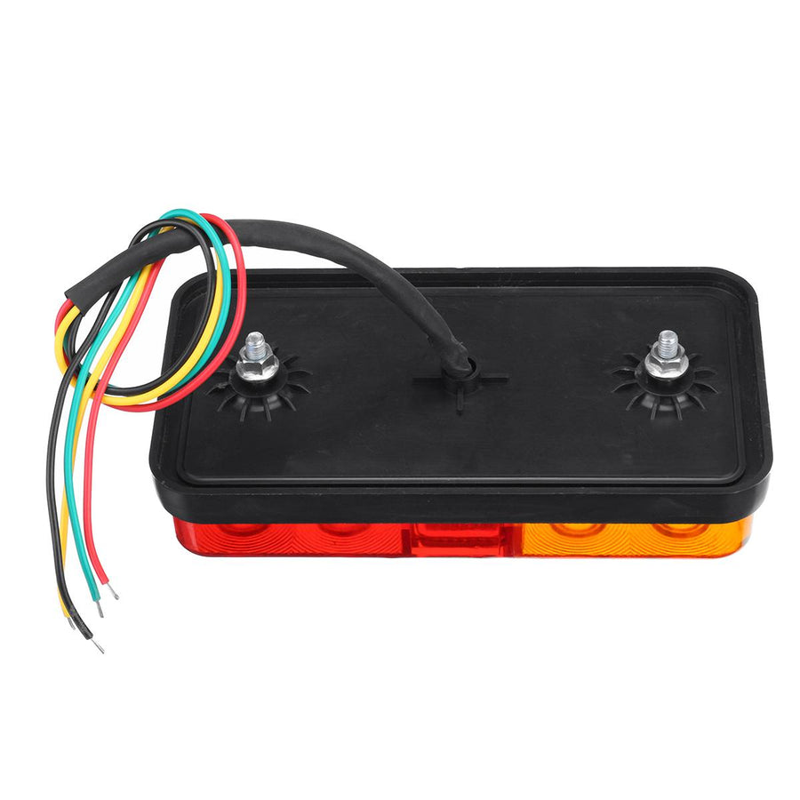 Комплект LED Диодни Стопове Стоп Задна Светлина Slim 12V За Камион Ремарке Бус Ван Каравана и др. 15 cm x 8 cm
