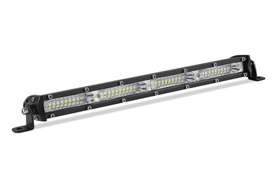 33.2 См 108W Едноредов Мощен Диоден LED Лед Бар 36 Led Ултра Тънък Халоген Лампа Прожектор 12V 24V АТВ, Джип 4х4 Offroad Камион и др.