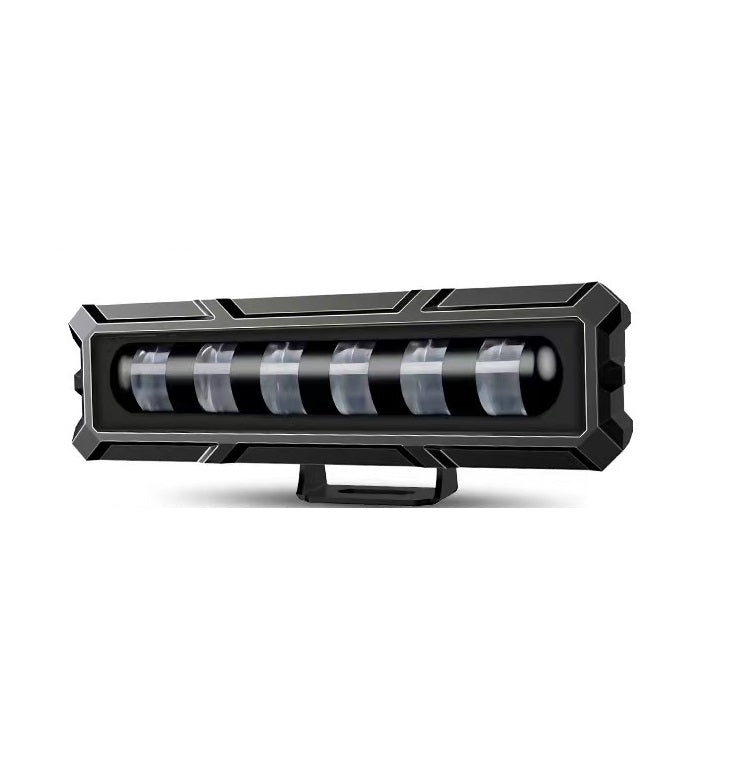 15,5 cm 7Д Диоден Прожектор Супер Мощен Халоген Led Bar Лед Бар 40w Комбиниранa Бяла и Жълта Светлина 12V - 24V За АТВ SUF Джип 4х Offroad Камион